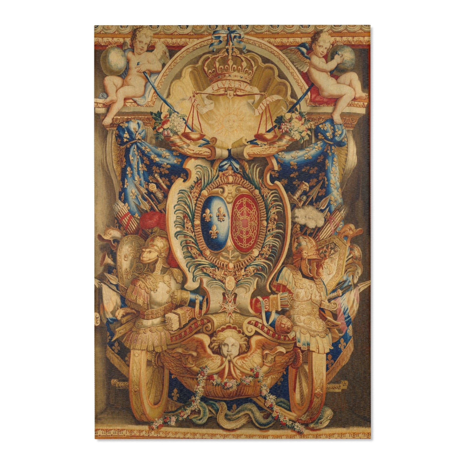 Tapis d’intérieur « Armes de France et de Navarre » – d’après Charles Le Brun