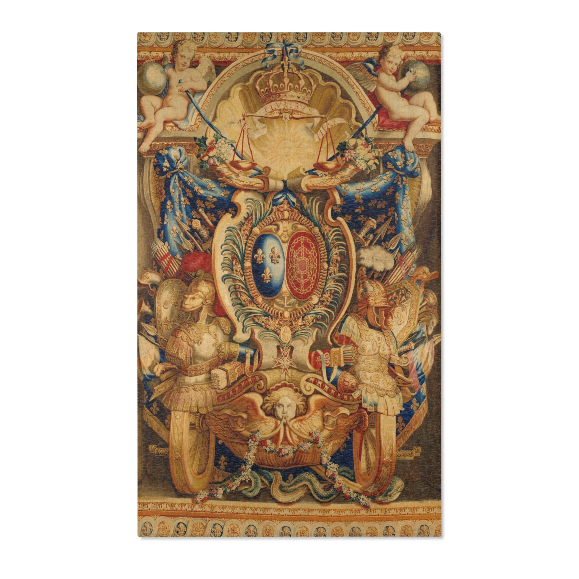 Tapis d’intérieur « Armes de France et de Navarre » – d’après Charles Le Brun
