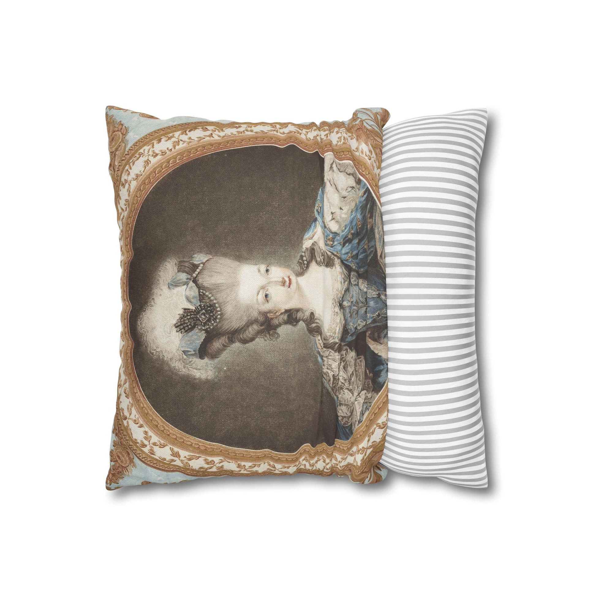 Housse de coussin « Portrait de la Reine »