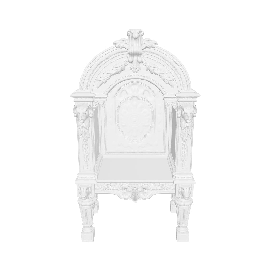 Niche de Mirza – Réplique miniature en 3D (PLA blanc)